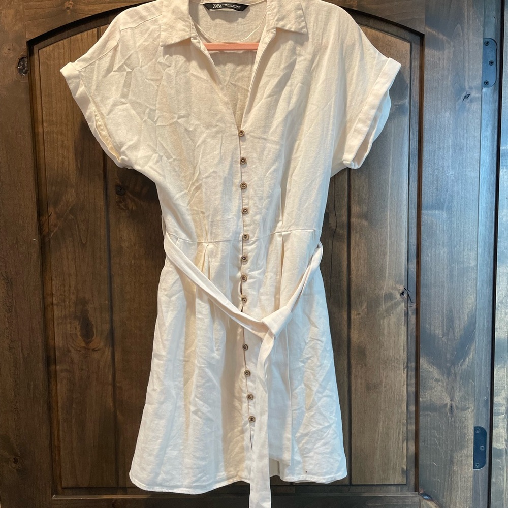 Zara linen dress